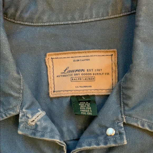 Ralph Lauren Light Blue Jean Jacket - Picture 2 of 5